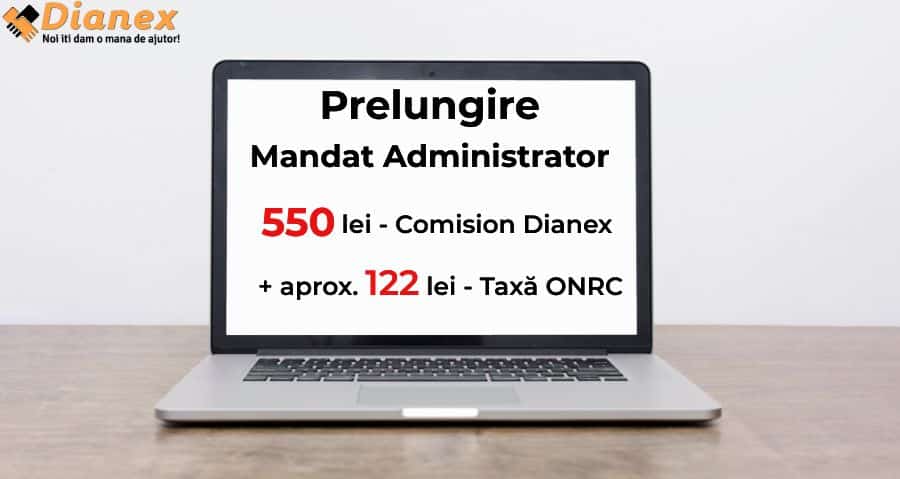 prelungire mandat administrator